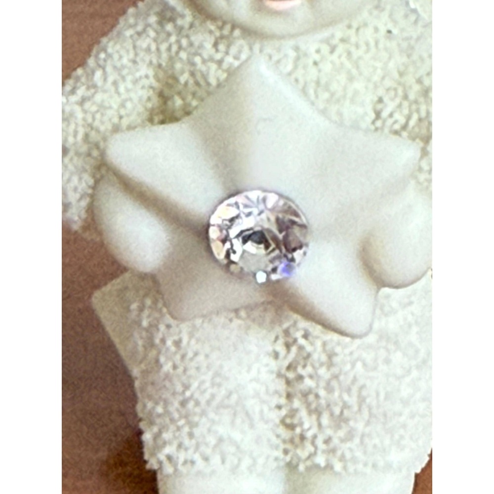 Vtg‎ Dept 56 Snowbabies Ornaments 1986 "Angelic Wishes" 2001 Retired "Starshine" - Picture 6 of 11